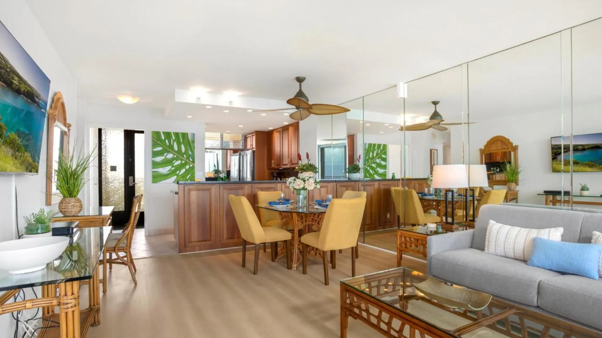 Kbm Resorts Free Car Mahana Oceanfront 1-Bedroom Penthouse With Gorgeous Sunsets Mah-1006 アパート カアナパリ